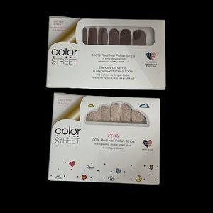 2 Color street Nail sets